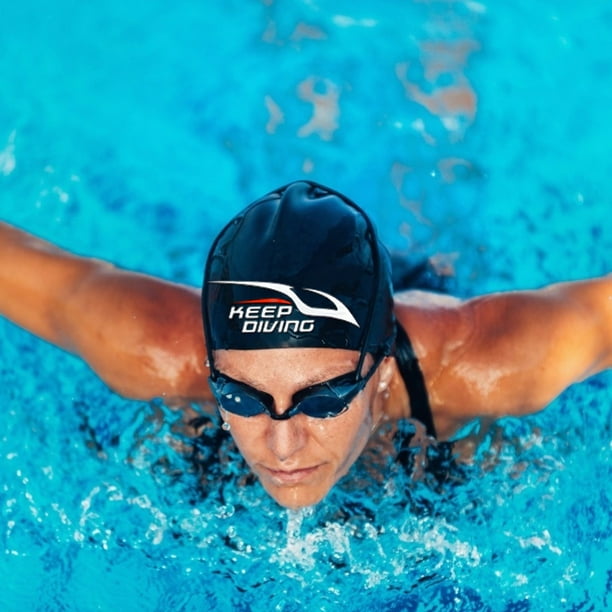 Swimming on sale cap walmart