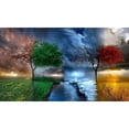 thumbnail image 1 of Cuadros Decorativos Four Seasons Tree 5D DIY Diamond Painting Kits Resina Ronda completa Sywqhk Nuevos Originales, 1 of 9