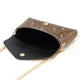 thumbnail image 3 of Enveloppe Pochette Chaîne Partie Dîner Sac PU Mode Embellis Sac à Main de Fête, 3 of 10