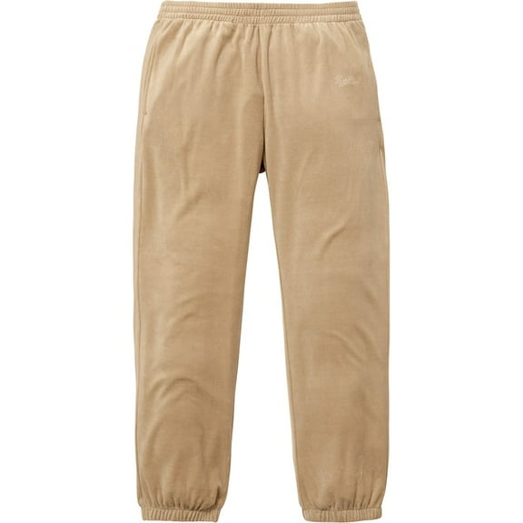Supreme Men's Velour Warm Up Pant Khaki, from StockX