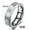 6mm, variant on 4mm/6mm/8mm Tungsten Steel Wedding Band Men Womens Silver Brushed Ring Size 5-12