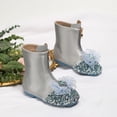 thumbnail image 2 of aDJFDGT Baby Boots Children Shoes Flat Mid Length Boots Fashionable Sequined Leather Boots, 2 of 5