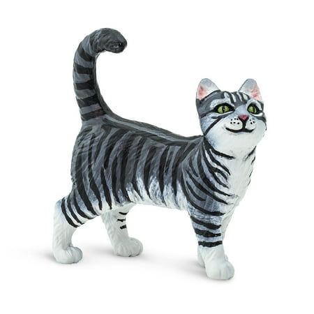 safari ltd. best in show gray tabby cat (Best Dresses For Hourglass Figure)