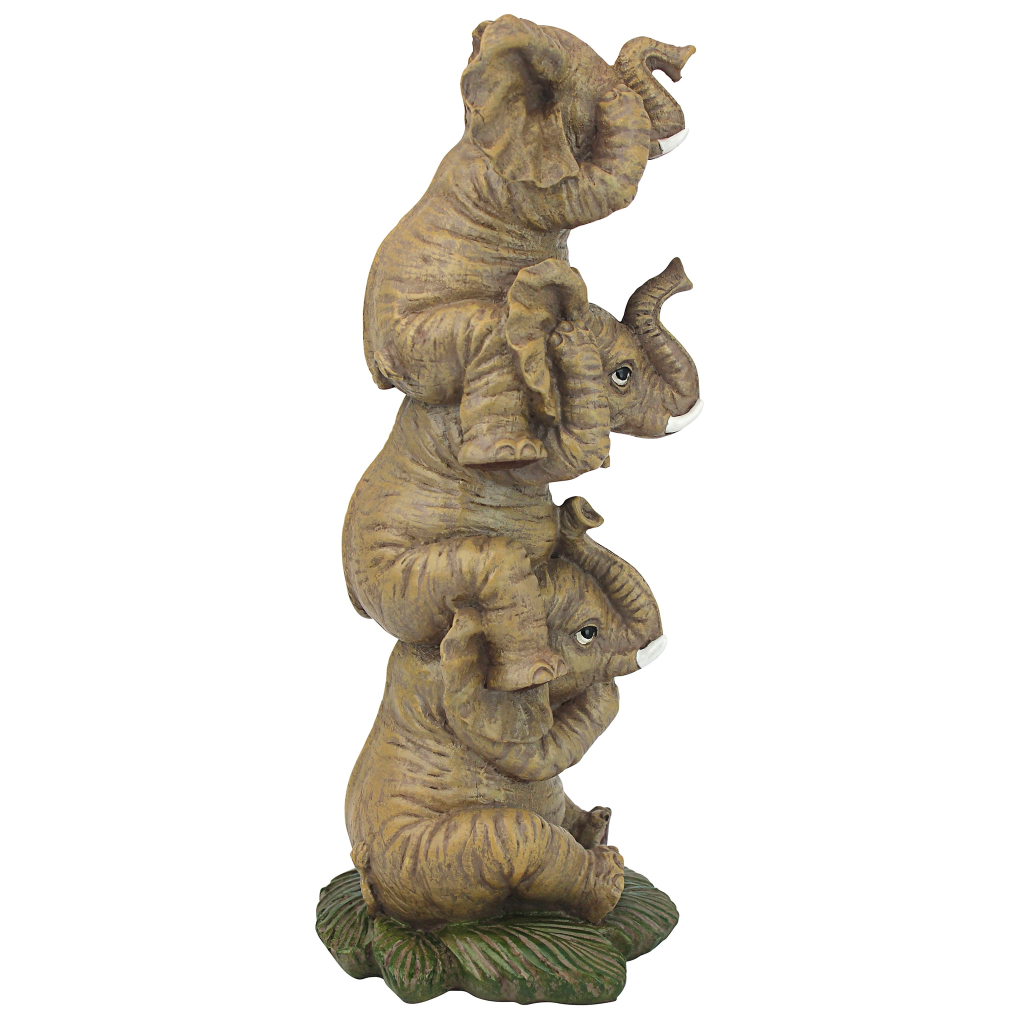 Design Toscano „Nichts Böses“ Hasen Statue Aus Polyresin – Handbemalt, 27,9 Cm Hoch (3 Hasen Set)