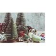 thumbnail image 2 of Small Christmas Tree, Valentines Day Decor, 2pcs Mini Christmas Tree Set, Desktop Small Pine Tree, Christmas Tree Decoration 25cm, 2 of 9
