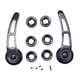 thumbnail image 3 of Kit de manija de puerta de aluminio Billet de 4 1/4 ", negro, resistente, fácil instalación, accesorios para coche, piezas de repuesto, repuestos, 3 of 8