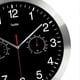 thumbnail image 3 of Elegant Analog Clock With Thermal Hygrometer, Silent Movement For Indoor Outdoor Use, Retro Design With Bright Silver Bezel And Ivory White Dial, 3 of 5