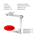 thumbnail image 2 of Pied de Table Mobile en Alliage d'Aluminium, Rotation à 360°, Hauteur Réglable, Démontage Puis, Convient au Camping, aux VR, Accessoires, Remise à Neuf, Matériau Durable, 2 of 6