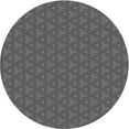thumbnail image 1 of Ahgly Company Machine Washable Indoor Round Transitional Gray Area Rugs, 7' Round, 1 of 7