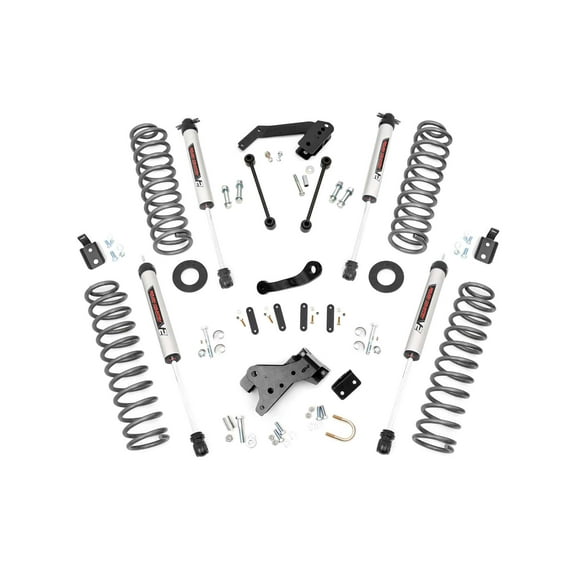 Rough Country 4" V2 Lift Kit for 2007-2018 Jeep Wrangler JK 2-Door - 67370