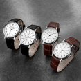 thumbnail image 3 of Reloj informal de cuarzo para hombre, esfera de 40 mm, resistente al agua negro3, 3 of 3