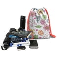 thumbnail image 3 of Easter Drawstring Backpack for Egg Hunt, 13.5" X 16.5" Waterproof Treat Bag, [Easter Theme] Print, 3 of 5