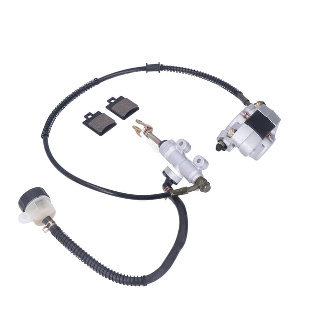 Brake Master Cylinder Caliper Assembly, Heavy Duty Rear Disc Brake Master Caliper Heat Resistant For 110cc-250cc ATV Quad ANGGREK Otros