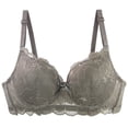 thumbnail image 3 of Vetsdori Womens Underwire Everyday Bras No Padding Soft Push up,Lightweight Bras for Women Large Bust Bras, 3 of 9