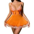 thumbnail image 1 of New Model Sexy Lace Bodysuit With Shapewear And Alluring Sheer Nightgown, 1 of 6
