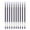 Red,Blue,Black_Hot#4355, variant on Gel Pens 10 Pack | Black Red Blue Ink | Fast Drying Smooth Writing 0.5mm Tip | Large Capacity Glossy Finish | Comfortable Grip | Quick-Dry Ballpoint | 14.8cm Long | Office Home Work