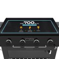 thumbnail image 6 of Charbroil® 36" Performance Series™ Propane Gas Griddle with Cart 4 Burner Flat Top Grill, Black, 6 of 12
