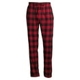 thumbnail image 4 of Hanes Men's and Big Men's 100% Cotton Flannel Pajama Pants, 2-Pack, 4 of 11