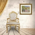 thumbnail image 3 of Hunter, George Leslie 31x26 Gold Ornate Wood Framed with Double Matting Museum Art Print Titled - Alpes Maratimes, 3 of 4