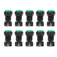 thumbnail image 1 of 10pcs BERM Bouton Poussoir Interrupteur de Commande Auto-Réinitialisation 250V pour Consoles de Jeux Machine de Grue Bemy33green, 1 of 14