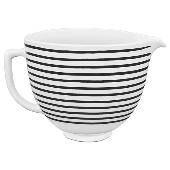 KitchenAid® 5-Quart Horizontal Stripes Ceramic Bowl (KSM2CB5PHS)