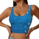 thumbnail image 1 of Balery Blue Christmas Sujetadores deportivos con espalda cruzada para mujer, acolchados, sin costuras, de alto impacto, ideales para yoga, gimnasio, entrenamiento y fitness.-, 1 of 8