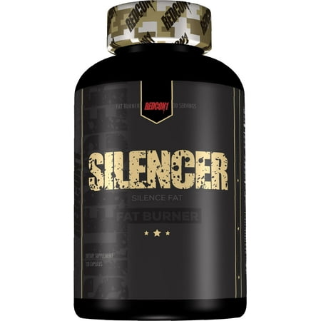 Redcon1 Silencer - Stim sans brûleur de graisse (120 Capsules)