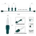 thumbnail image 4 of Cadena de luces MULTI-SPARKING, 100 LED, blanco frío, 10,7 m, cable verde, 4 of 7