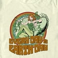 thumbnail image 2 of Men's Batman Poison Ivy Earth Day Every Day  Graphic Tee Beige 2X Large, 2 of 4