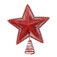 thumbnail image 1 of Adornos de estrella del de Navidad, decoración de Navidad, estrella de decoración ligera para la parte del de Navidad, Rojo, 1 of 8