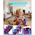 thumbnail image 7 of 4 pcs 8" 3D Printed Dragon Eggs, Mystery Crystal Dragon Egg for Easter Basket Stuffers, Unique Easter Toys & Decor, Fantasy Tabletop Decor for Kids & Collectors, 7 of 7