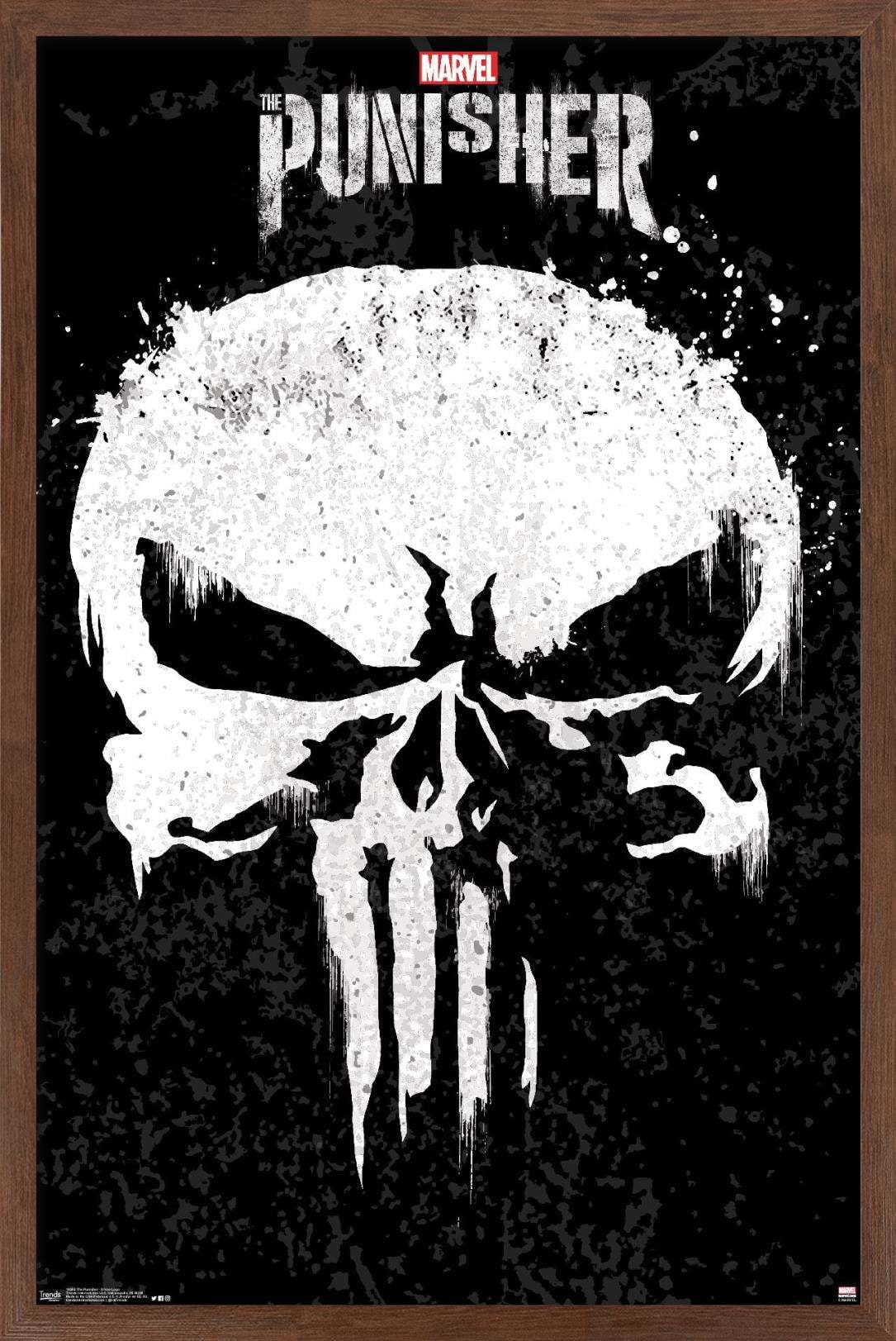 Marvel Comics TV The Punisher Show Logo Poster