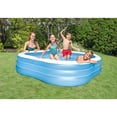 thumbnail image 3 of Intex 7.5ft x 7.5ft x 22in Swim Center Inflatable Above Ground Pool (2 Pack), 3 of 6