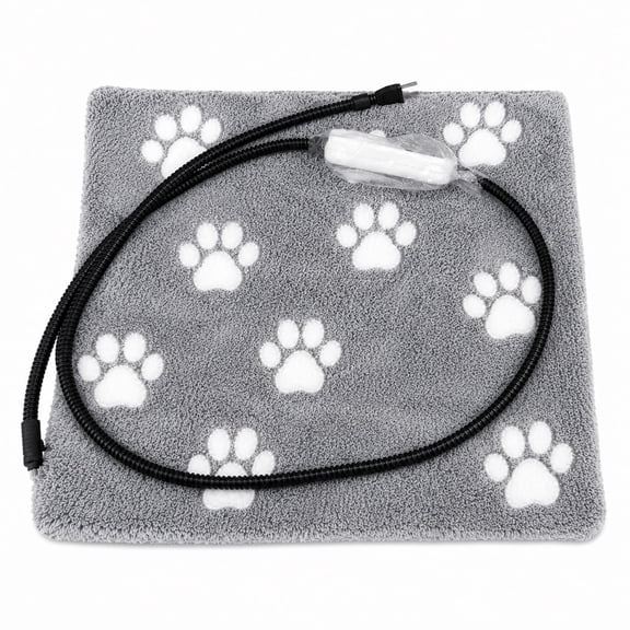 MAXLAPTER Pet Heating Pad for Dogs and Cats, Indoor Pet Warming Mat, Heated Pet Bed Pad for Home Use, Size L