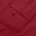 thumbnail image 7 of Ceisia Elastic Drawstring Waist Quick Dry Breathable Casual Cargo Shorts With Side Pockets For Men Summer Red XXXL Gift, 7 of 7