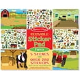 thumbnail image 1 of Melissa & Doug Reusable Sticker Pad: Farm - 280+ Pegatinas, 5 escenas, 1 of 3