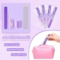 20 Sets Disposable Manicure Kit Basics 4 Piece Nail for Travel,Handle ...