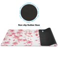 thumbnail image 2 of JSTEL Weeping Cherry Blossom Flower Pink Large Gaming Mouse Pad Big Mousepad Mice Keyboard Mat with Non-Slip Rubber Base for Computer Laptop Home & Office, 31.5 X 15.7 inch, 2 of 6