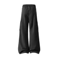 thumbnail image 5 of Cmtiyu Cargo Pants for Men, Baggy High Waist Drawstring Wide Leg Work Pants with Multi Pockets, Casual Outdoor Hiking Pants, M-3XL, 5 of 8