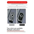 thumbnail image 6 of Key Fob Cover Compatible with BMW Motors R1250GS R1200GSLC R1200RSLC R1600GSLC F850GS K1600GT K1600GTL K1600 Grand Accessories Metal Brushing Leather Smart Key Case-Brushing Gray(E Type), 6 of 7