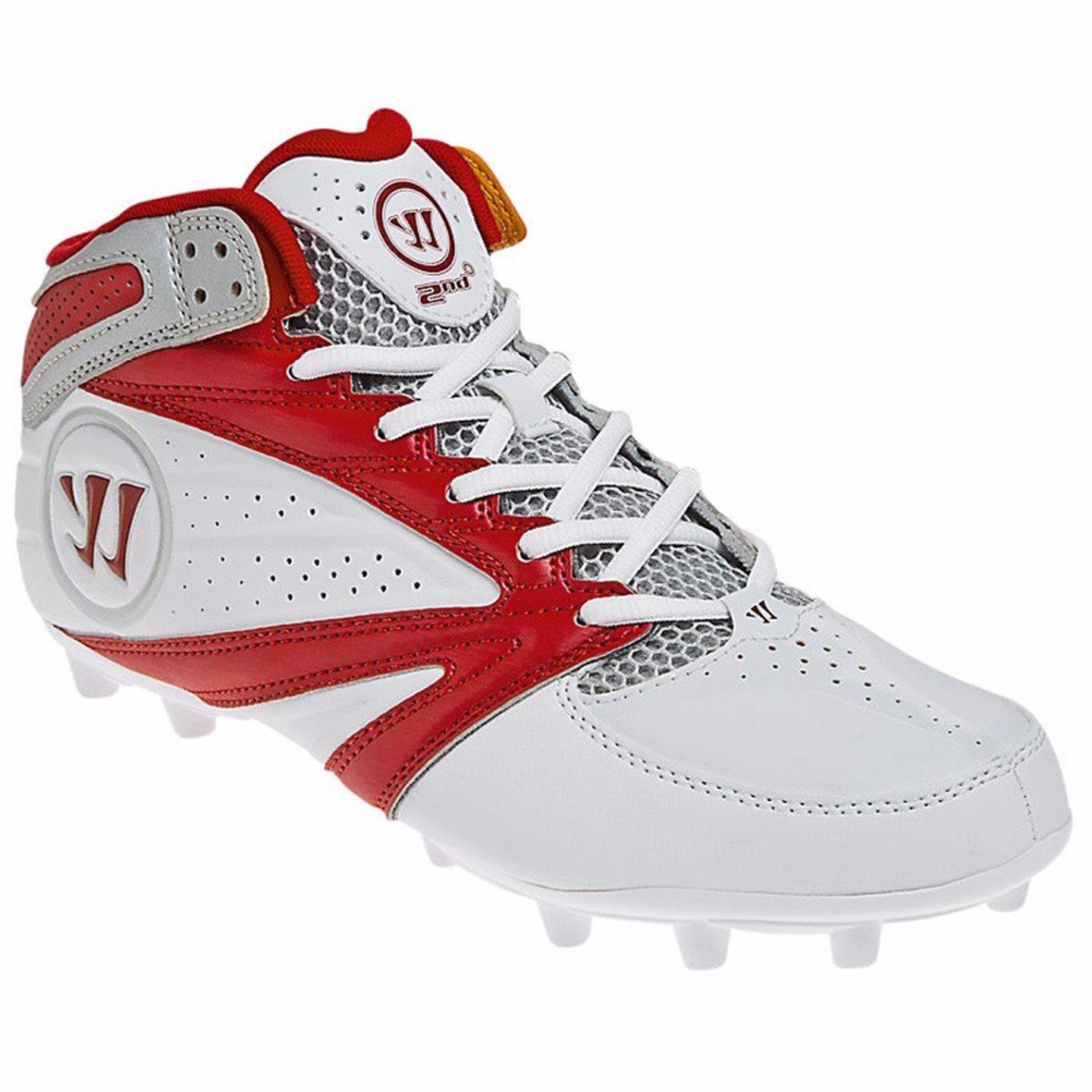 2nd Degree 3.0 Lacrosse Cleats White 