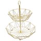 thumbnail image 3 of Hexagonal Snack Serving Tray Fruit Display Stand For Restaurants Parties 28X24cm 1Pcs, 3 of 4
