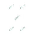 thumbnail image 1 of Palillos para el cabello Jumpingount en forma de U Estilo simple horquilla hecha a mano, 1 of 6