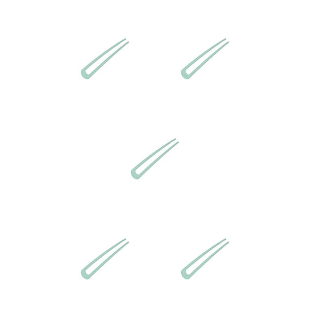 Palillos para el cabello Jumpingount en forma de U Estilo simple horquilla hecha a mano
