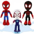 thumbnail image 4 of Spidey Stuffed Plushie Dolls, 13" Cute Cartoon Decor Plush Stuffed Toy Gift for Boys Girls (Red Black White), 4 of 5