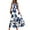 White, variant on Busydd Womens Dresses V Neck Sleeveless Maxi Dress Elastic Waist Tiered Swing Sundress Fashion Floral Print Prom Dress Summer Casual Loose Long Dress Comfy Flowy Wrap Dress for Beach Vacation