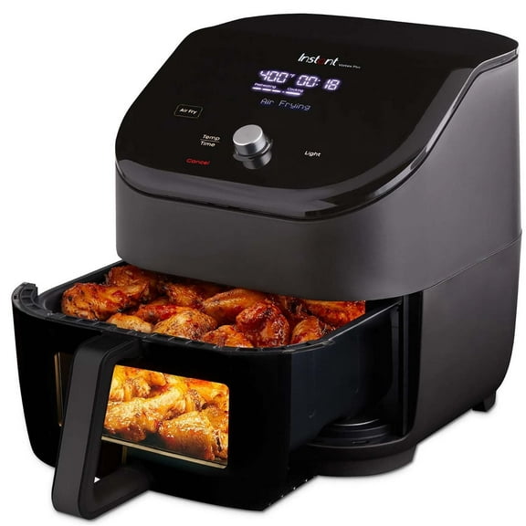 Instant Pot Vortex Plus 6qt Air Fryer with ClearCook - Black