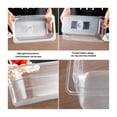thumbnail image 4 of Boîte pour Mijoteuse, Contenant en Plastique pour Mijoteuse avec Couvercle pour la Cuisine, 4 of 7