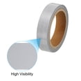 thumbnail image 3 of Unique Bargains Reflective Tape, 0.6' x 10Ft Stick on Tape for Backpack, Gray, 3 of 5