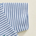 thumbnail image 7 of Ugoldhm Baby Cotton 2-Piece Set, Striped T-Shirt and Shorts, Summer Comfy Sizes 0-3 Years, 7 of 7